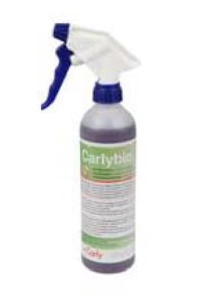 Disinfectant Carlybio-500, 500 ml spray bottle for refrigeration and air conditioning systems (fins of evaporators, condensate trays, filters), surfaces in the food sector (cold rooms, professional kitchens), air ducts (forced ventilation)