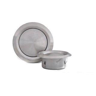 Poppet valve ceiling valve exhaust air supply air NW 125 stainless steel