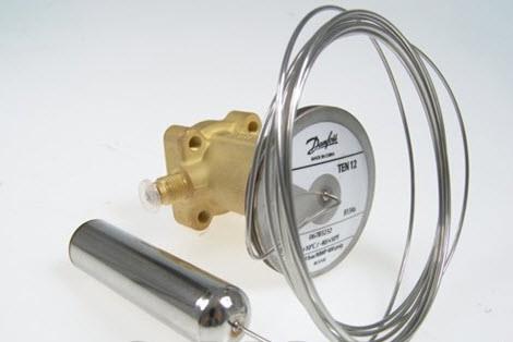 Thermostatic expansion valve element Danfoss TEN 12, R134a, without MOP