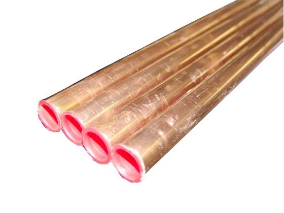 Tubo de cobre duro 22 x 1 mm 5 m 0,59 kg/m, EN 12735-1