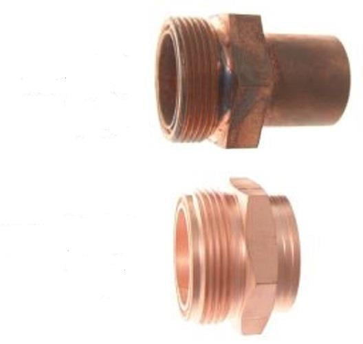 Adaptateur à souder pour valve Rotalock, 1.3/4" - 35 mm