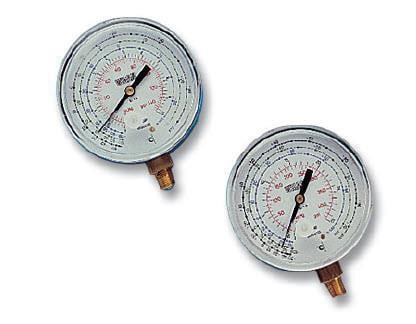 Replacement pressure gauge Ø80, class 1, radial connection WIGAM MS80/15R1/A6/K1