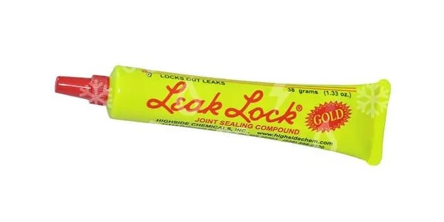 Pijpverbinding afdichtmiddel, Leak Lock GOLD, volume 39 ml