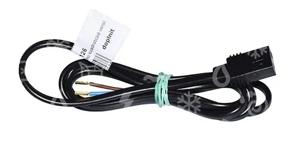 Kabel met stekker voor vierkante EBM ventilator
