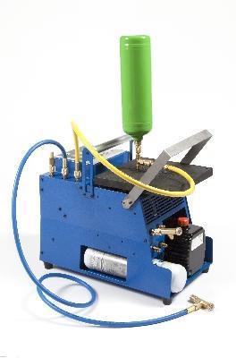 Portable pressure, vacuum, charging and suction station, Wigam Unika KOMPACT/90
