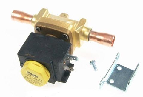 Solenoid valve Castel, NC, solder connections 12 mm, ODS, with coil, 1078/M12A6