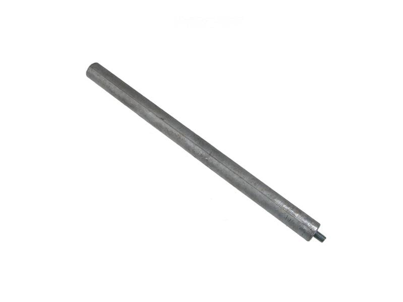 Magnesium anode to prevent corrosion in water heating element, diameter x length = 21,3x300 mm / M8x10, wear time: one to two years, depending on water quality and water consumption, without sealing ring .