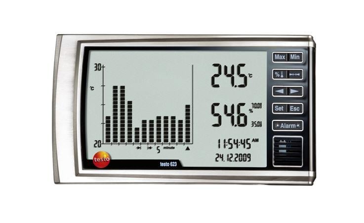 testo 623 – Ambient climate measurement with history function