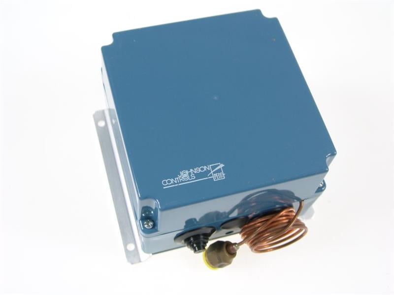 speed control Johnson Controls P215SH-9100, 230V, 50/60 Hz, condenser Pressure Switch by fan speed variation, range: 14 - 24 bar, prop. band: 4 bar, setpoint: 16 bar, capillary lenght: 90 cm, supply