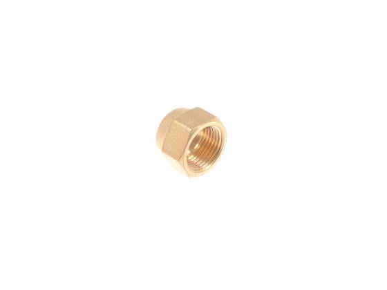 Flanged nut / union nut thread 5/8" hole size 12 mm