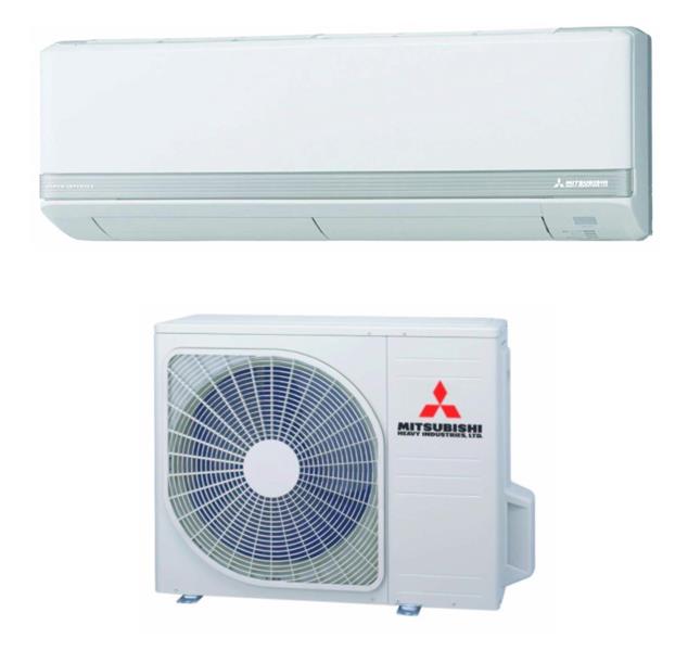 Air conditioning set Mitsubishi Heavy S wall unit SRK 35 ZS-W / SRC 35 ZS-S, 3.5/4.0 kW