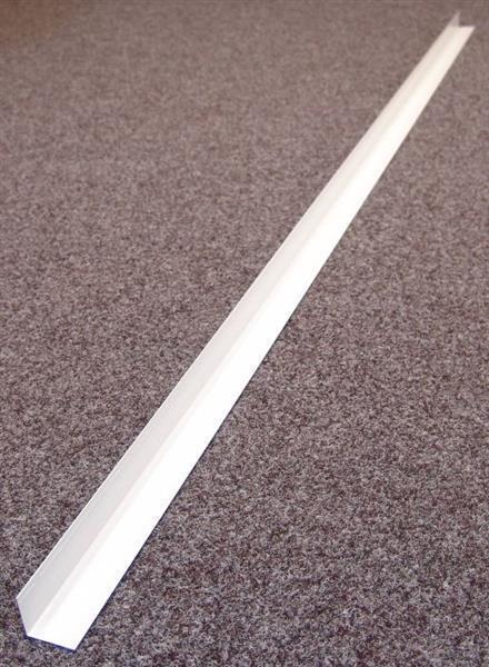White Metal Strip - Inside L100 x 40 mm, L = 2.5 m