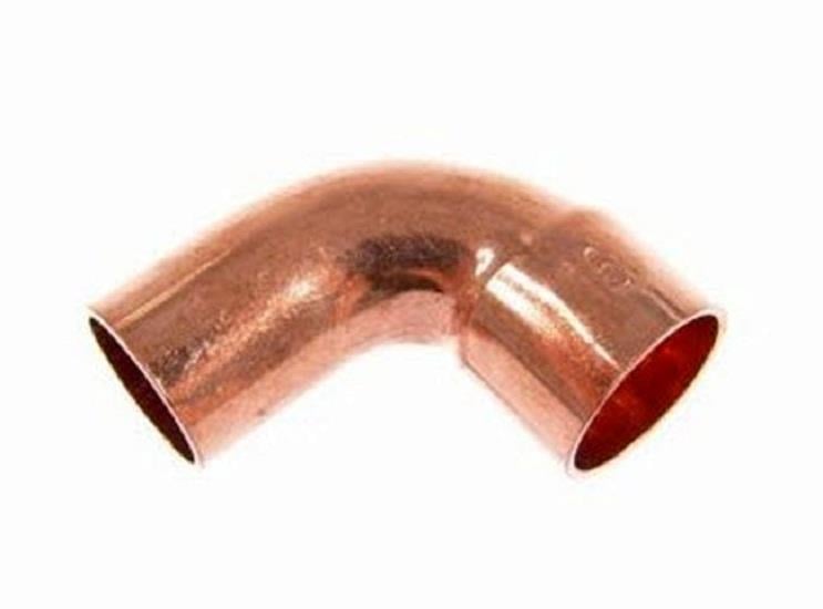 Copper elbow 90° a/i 16 mm, 5001A