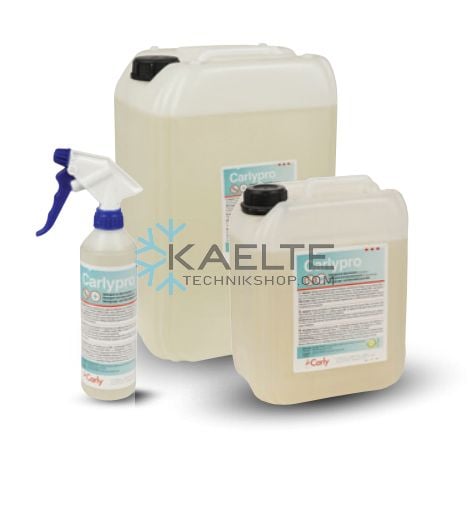 Plyn dezynfekujacy Carlypro-5000, 5 l butelka z rozpylaczem w kanistrze do systemów chlodniczych i klimatyzacyjnych (czyszczenie wymienników z lamelami)