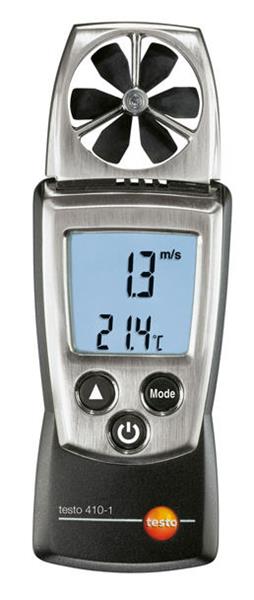 testo 410-1 handy vane anemometer with integrated NTC air thermometer