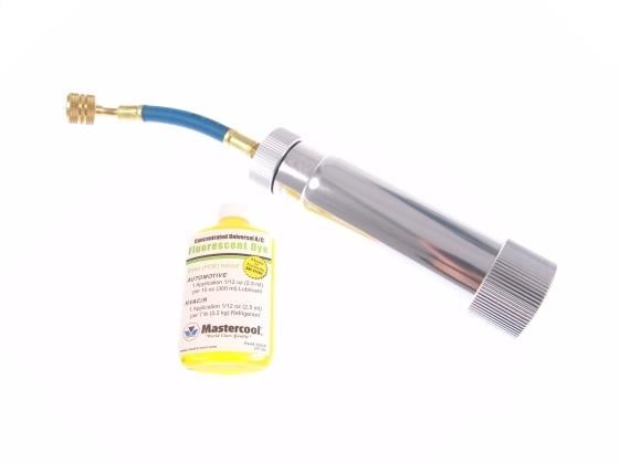 Alum. Injector, 60ml - 1/4"SAE, incl. dye