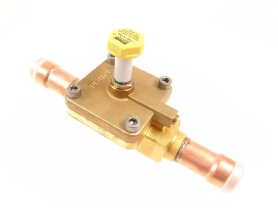 Solenoid valve Castel, NC, solder connections 1.1/8", ODS, without coil, 1078/9S