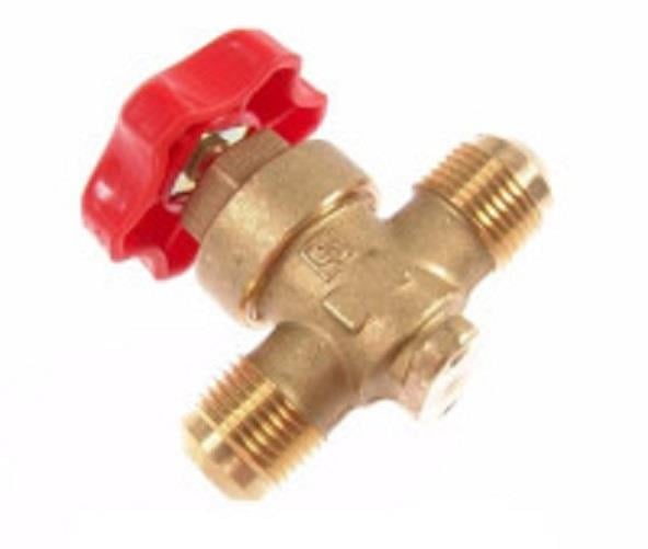 Diaphragm valve Castel 6210/5, 5/8" SAE flared connections, Kv 1.80