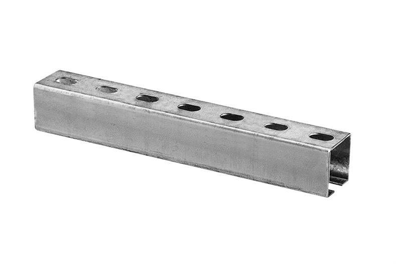 Profilo in acciaio zincato zincato 38x40x2 mm, L=2 m