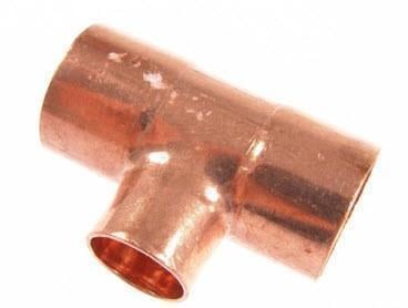 Pieza en T de cobre reducida i/i/i 28-22-28 mm, 5130