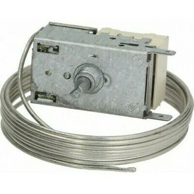 THERMOSTAT RANCO K55-L5027,2 contacts 6A 250V capillary tube 2000 mm cold -5,0°C, warm +8,5°C crescent-shaped shaft ø 6x4,6 mm