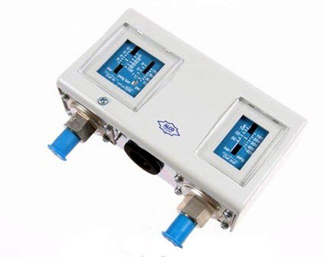 Kombinowany przełącznik ciśnienia ALCO, PS2-A7A z automatycznym resetem, 4353400
