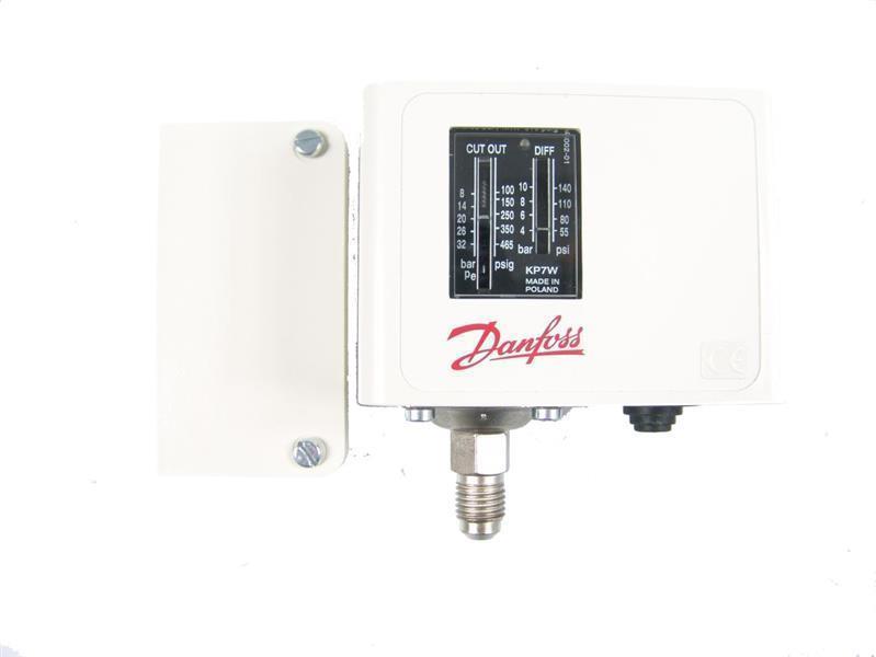 Pressure switch DANFOSS high pressure, KP6W, 8-42bar, automatic reset