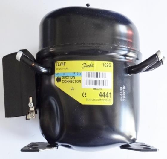 Compressor Danfoss Secop TLY4F, LBP - R134a, 220-240V, 50Hz, 102G4441 - not available, replaced by successor