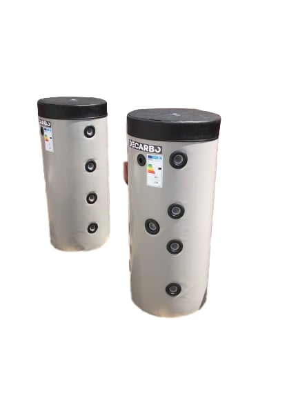 Accumulateur tampon Decarbo pour pompe à chaleur BT-4-100-3 - 100 litres