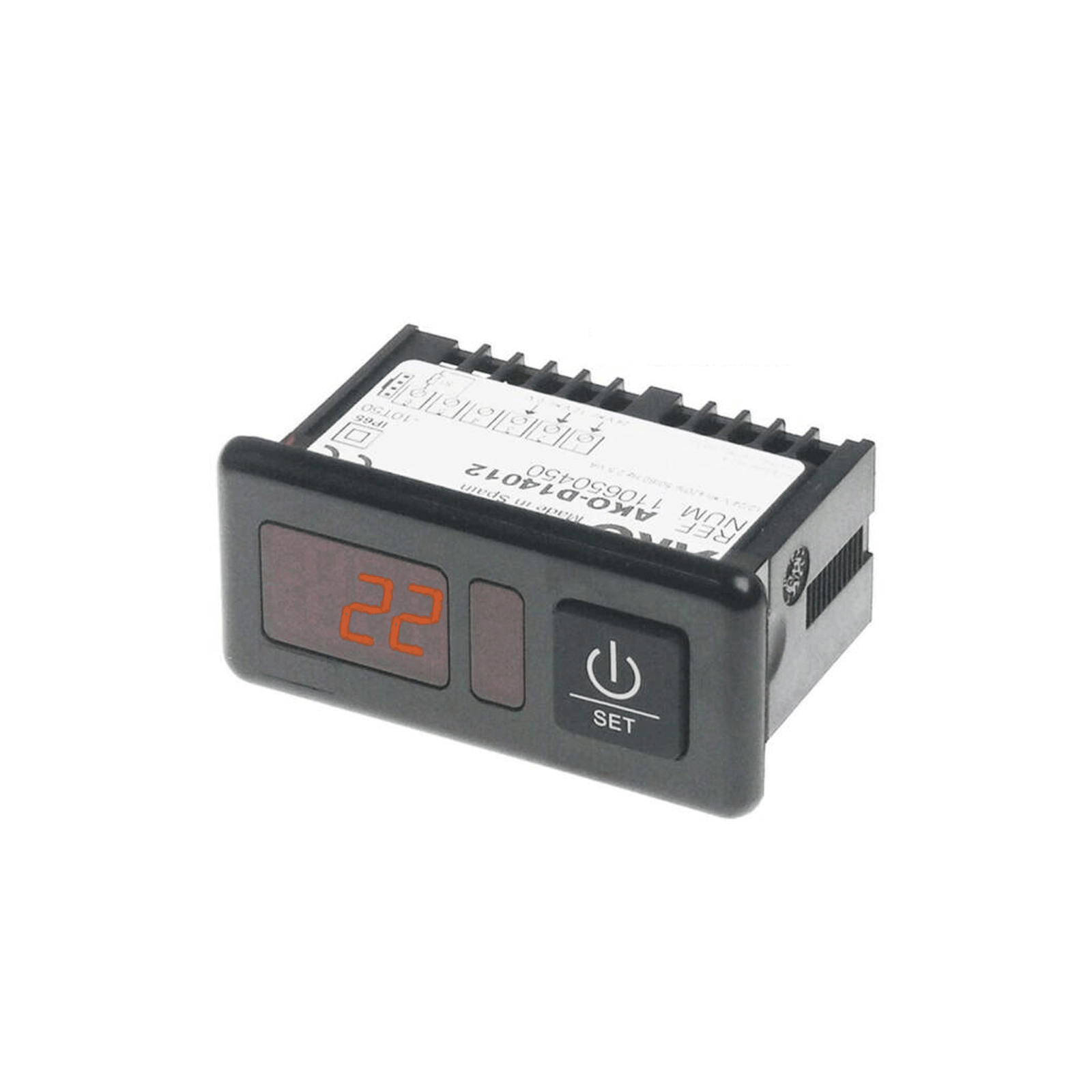 Thermomètre AKO 14012, 12 / 24V AC / DC, NTC / PTC