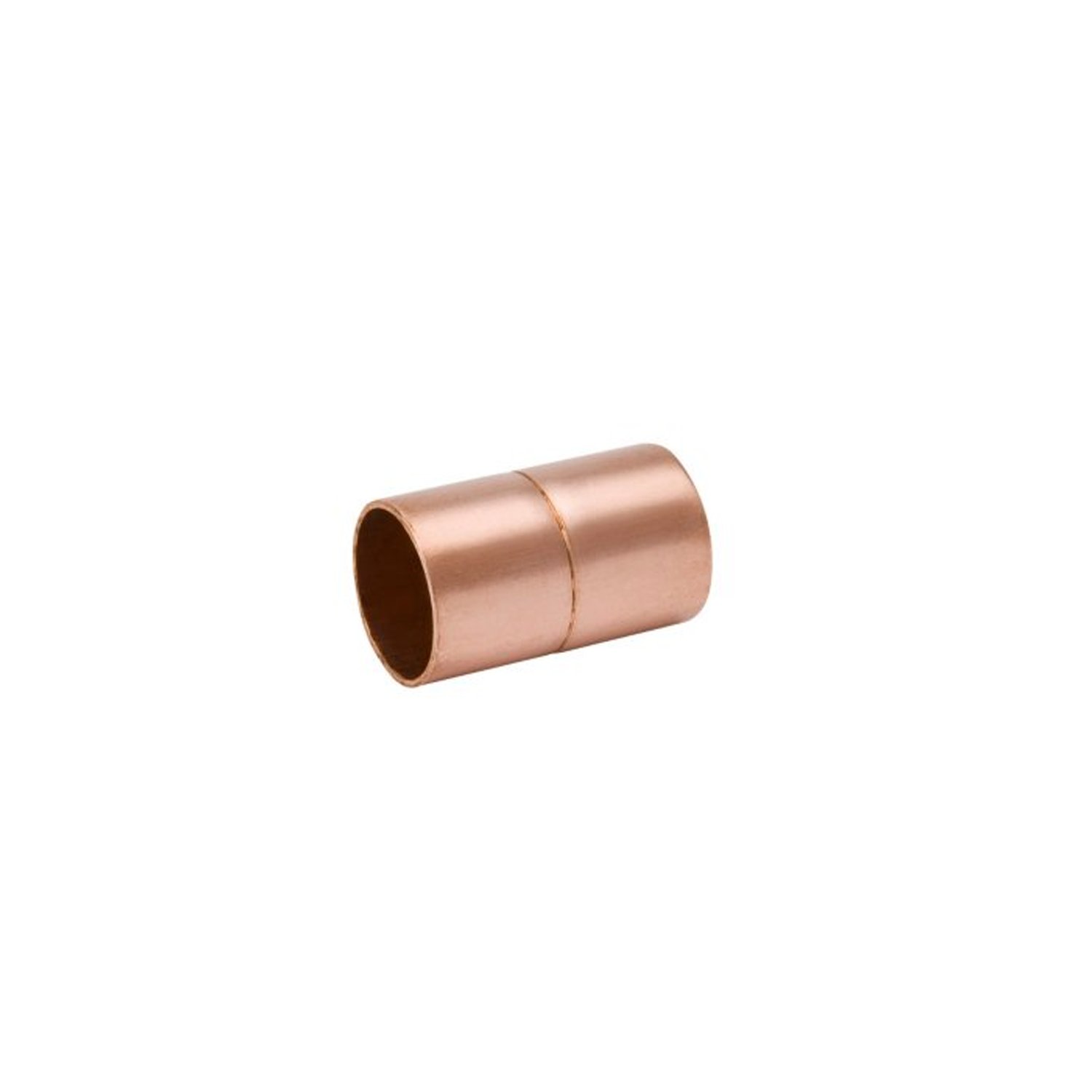 Sleeve 1/4 "x 1/4" ODF, with ring stop, Cu