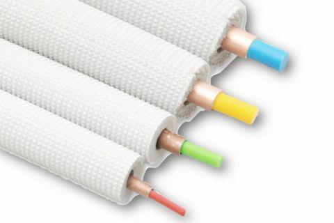 Pipe bending aid set 1/4" - 5/8" - Bending set for copper pipe 1/4" - 3/8" - 1/2" - 5/8" (4m each)
