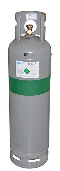 Refrigerant cylinder (empty cylinder) 61 litre, 2 valves, steel, for all common refrigerants