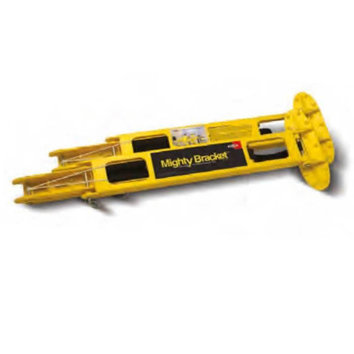 Mounting aid Mighty Bracket for mini-split air conditioning