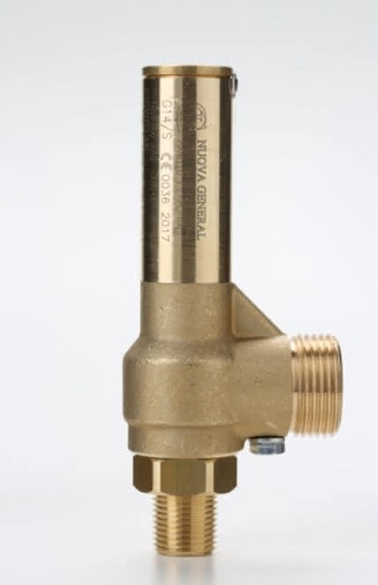 Molla in linea ottone 1/2 NPT controllo verticale per valvola