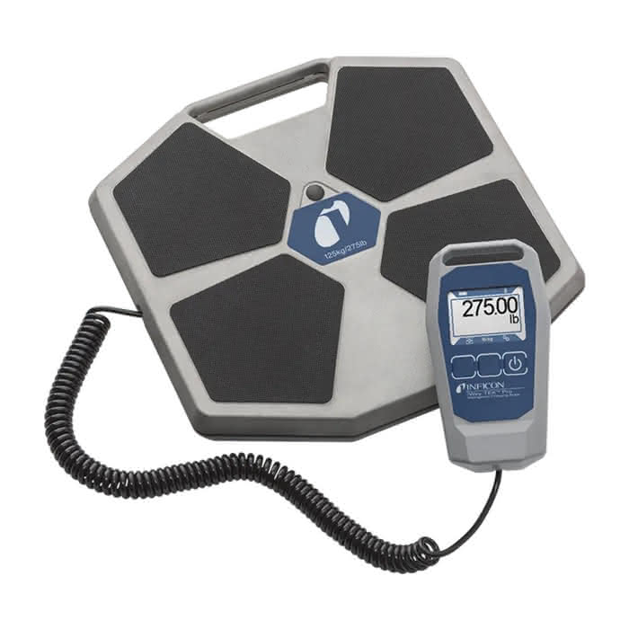 Inficon refrigerant scale Wey-TEK-Pro HVAC601FG, 125kg