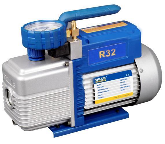 Single-stage vacuum pump 70 l/min, V-i125Y-R32 Value for HFCs, HCFO including R32, 1234yf