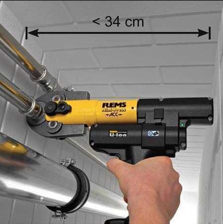 Pince à Sertir REMS Vega-Profipress V18 - Pour Machine à Sertir ACC - Diamètre 18 Mm - Fabriqué En Allemagne - 11