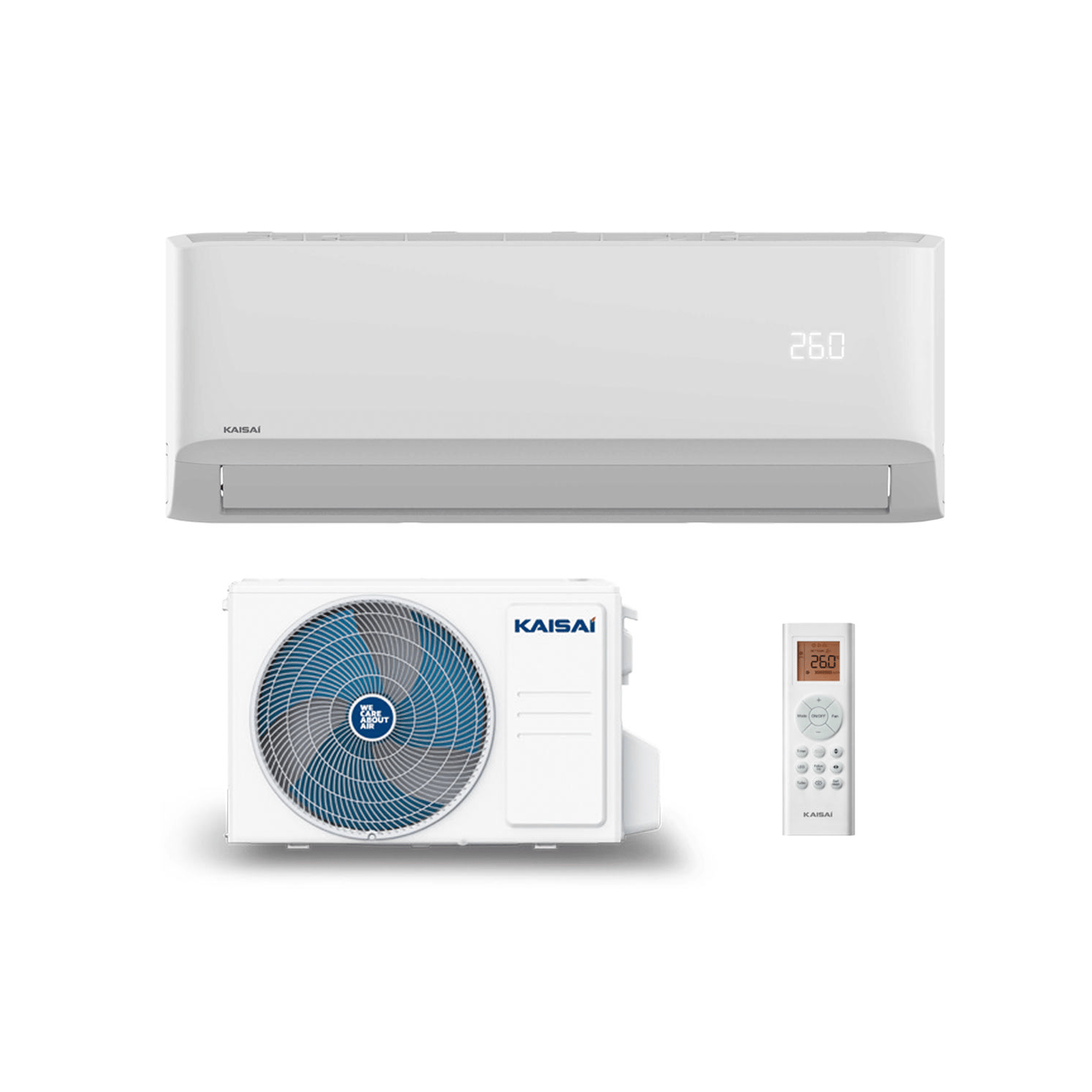 Klimaanlage Set KAISAI CARE KWC-18CG, UVC-Filter, R32 (Innengerät +  Außengerät), A ++ Wifi, 5,0/5,2 kW + comprar más barato