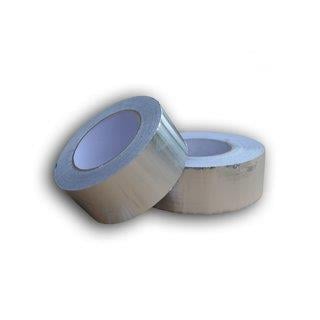 Rollo cinta adhesiva de aluminio puro 50 x 50 color aluminio