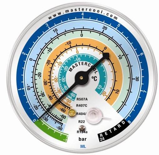 Manomètre de climatisation Freon R134a, R12, R22, R404A, outils de