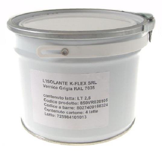 Protective coating K-FLEX 2,5 l, RAL7035 + buy more cheap