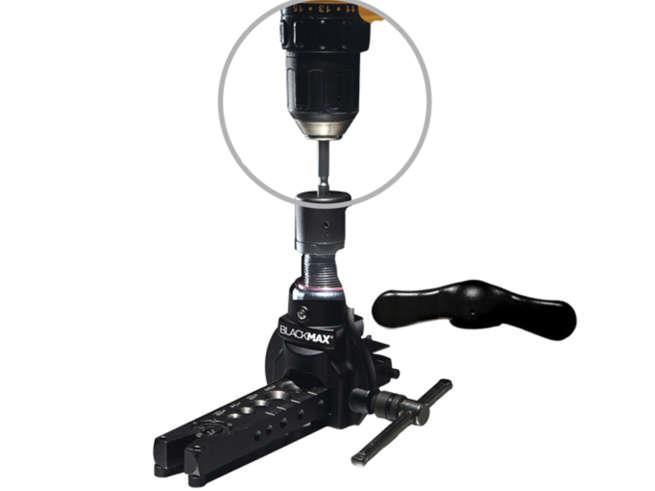 CPS BFT850D BLACKMAX® flaring tool with ratchet handle or drill drive