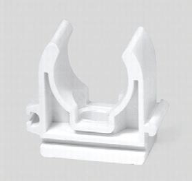 Clamp 22 white for copper pipes