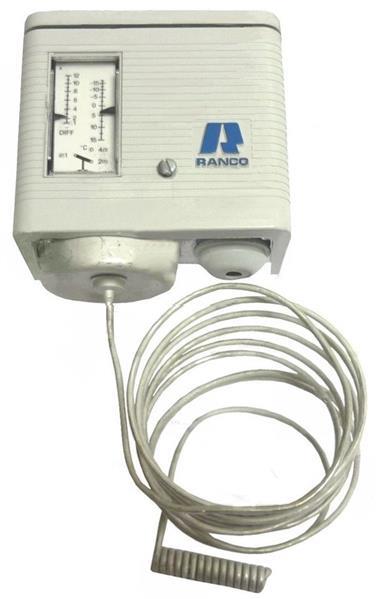 Differential thermostat RANCO 016H6951, temperature range -15/+15°C, capillary tube 2000 mm