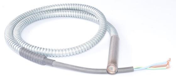 Oil sump heater for DORIN compressor, 100 W, 220 - 240 V, d = 12.7 x 76 mm, length: 1000 mm