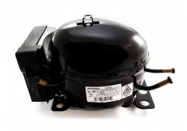 Speed-controlled compressor Aspera Embraco VEMY7C with E-kit, LBP - R600a, 230 V, 53/150Hz, 3PH