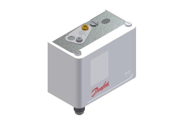 Pressure switch Danfoss low pressure, KP1, automatic reset, 1/4" connection
