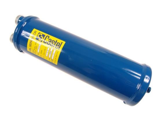 Oil separator Castel 5540/9, solder connections 1.1/8" ODS (28mm) and 1.3/8" ODM
