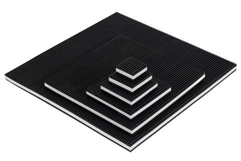 Vibration mat / anti-vibration mat / rubber ripple plate